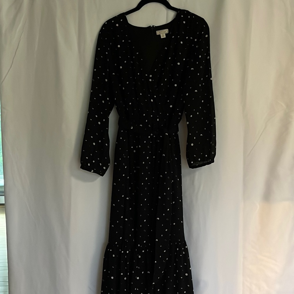 Womens faux wrap dress